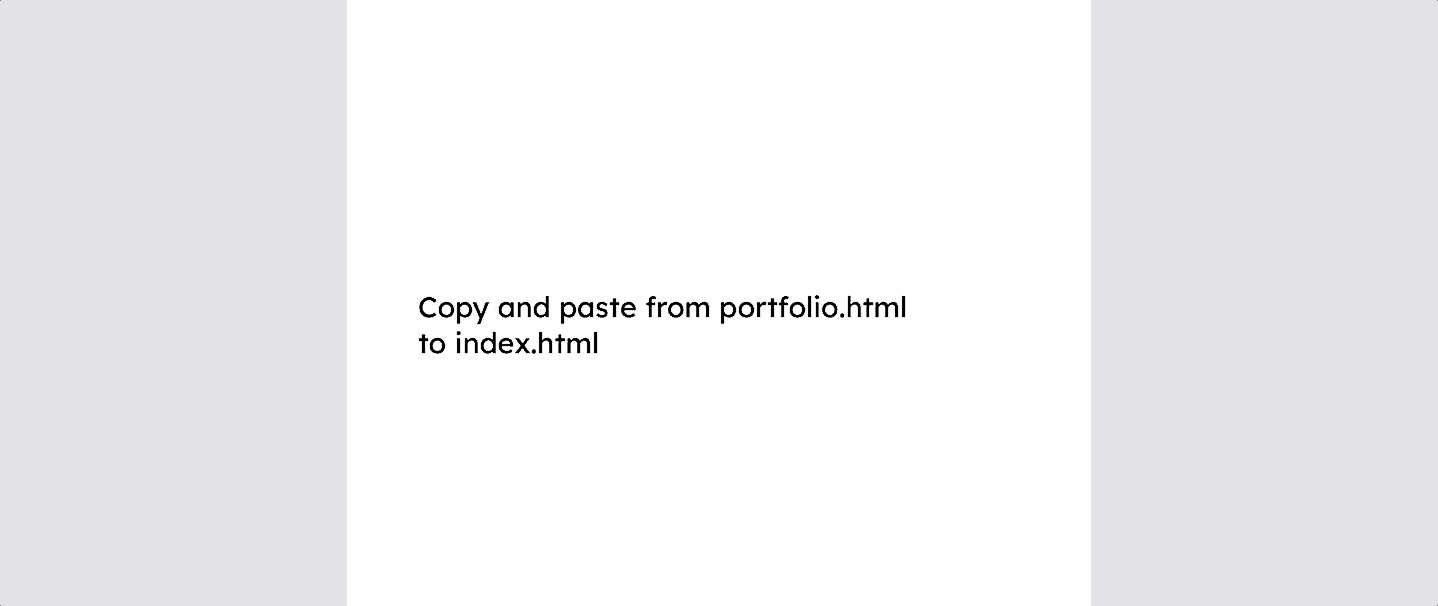 A gif showing the user putting the links in the right place